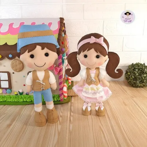 João e Maria - 25 cm