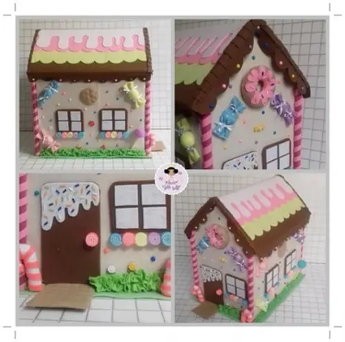 Kit 35cm João e Aria + a Bruxa e a Casa de Doces