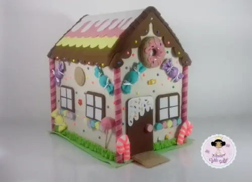 Kit João e Maria 25 Cm, Bruxa e Casa de Doces