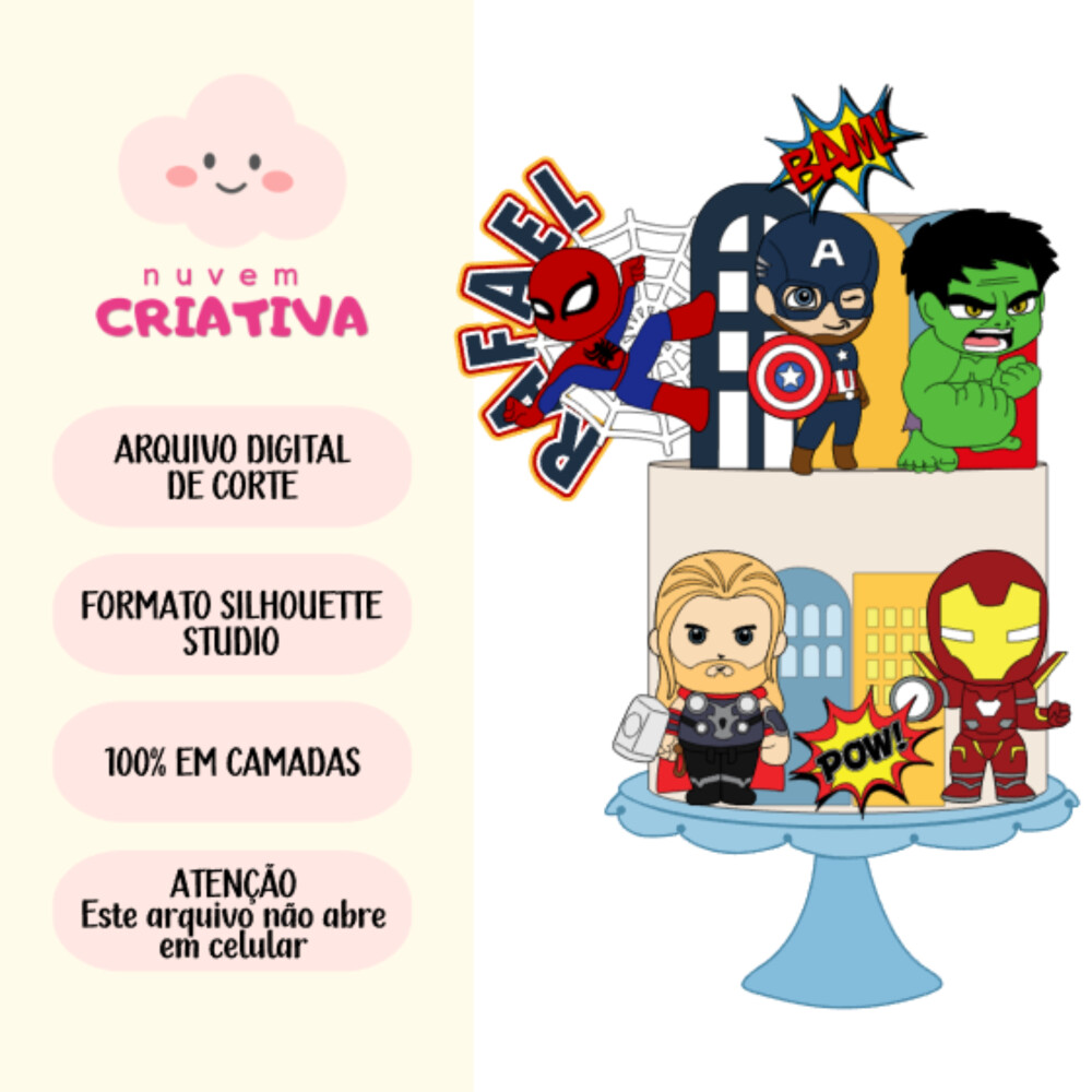 Arquivo de Corte - Os Vingadores em Camadas
