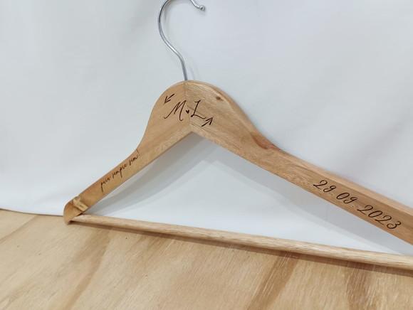 Cabide de Madeira Personalizado