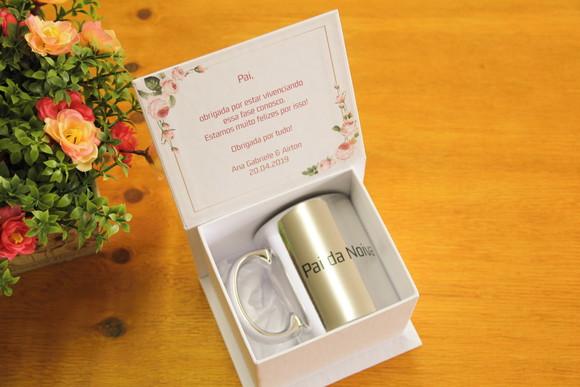 Caixa com caneca