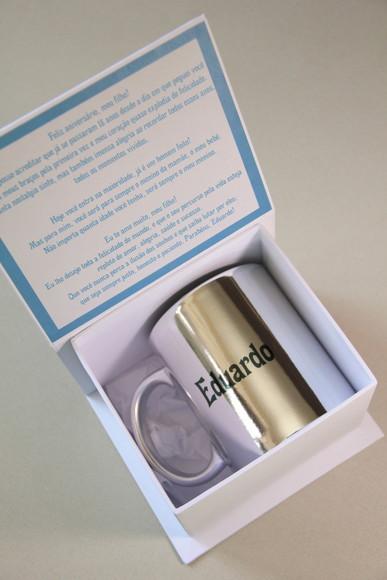Caixa com caneca