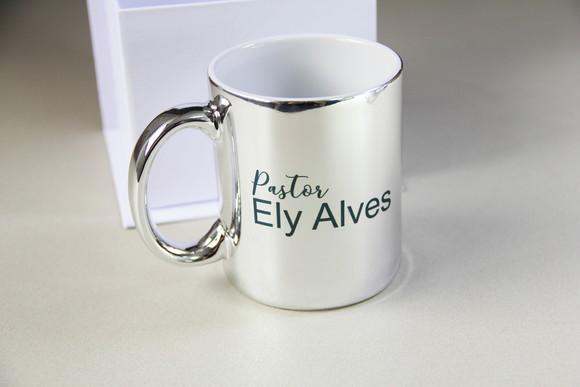 Caixa com caneca para pastor