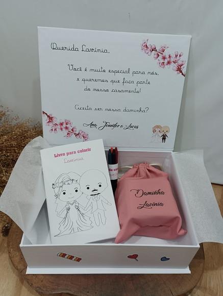Caixa Convite Daminha
