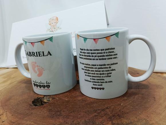 Caixa Convite Padrinhos de Batismo