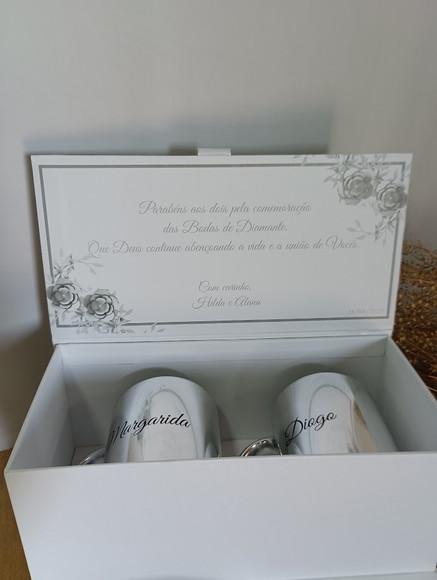 Caixa Presente - Bodas de Diamante