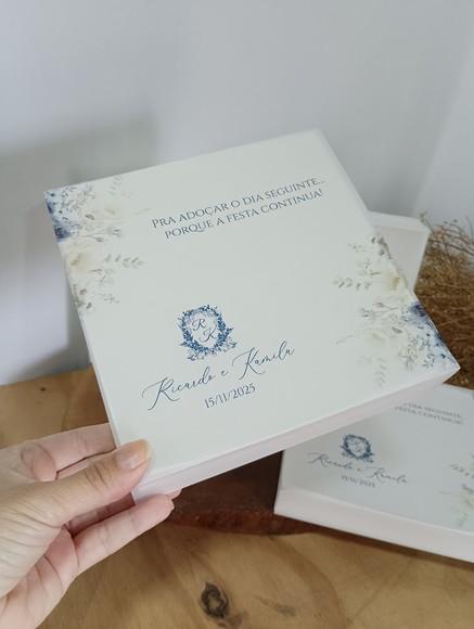 Caixinha para Fatia de Bolo Personalizada - Slide Cake