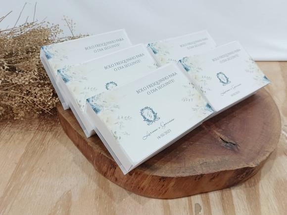 Caixinha para Fatia de Bolo Personalizada - Slide Cake