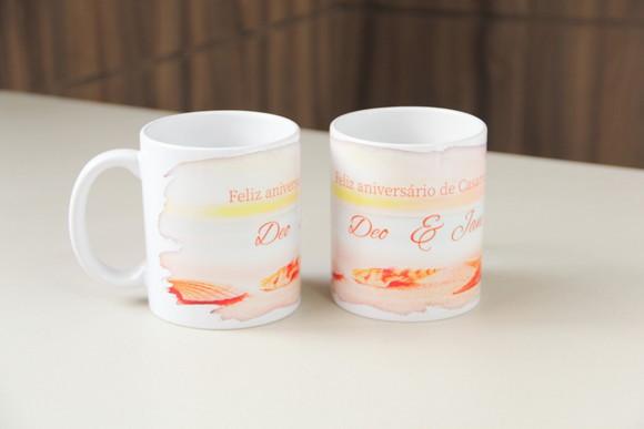 Caneca aniversário de casamento