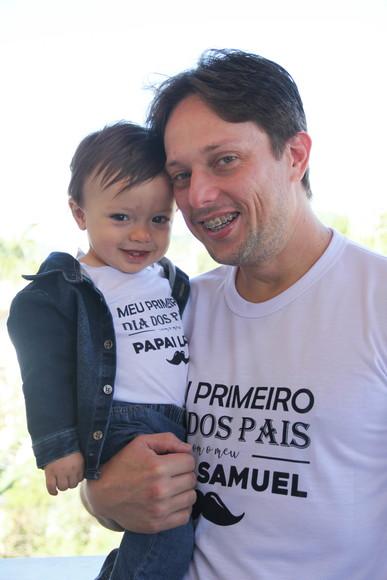 Camiseta meu primeiro dia dos pais