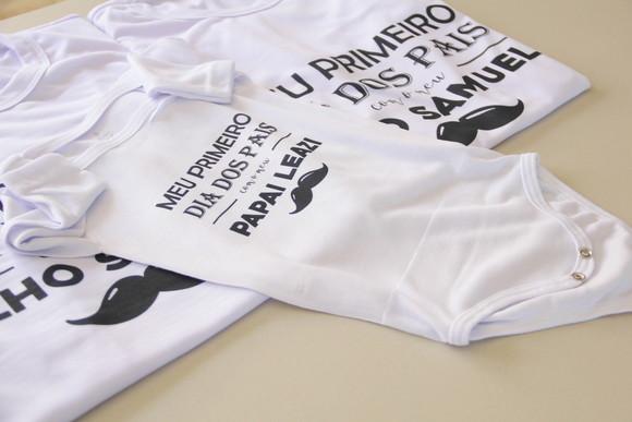 Camiseta meu primeiro dia dos pais