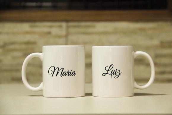 Caneca com nome