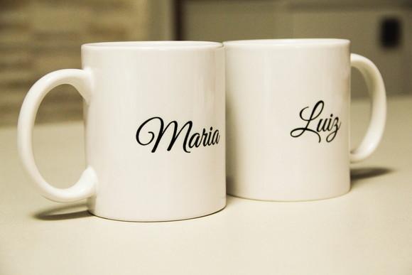 Caneca com nome