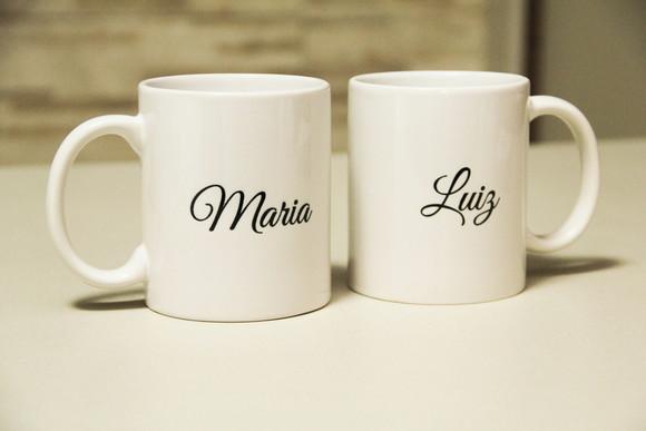 Caneca com nome