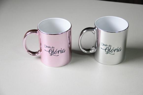 Caneca convite madrinha de batismo