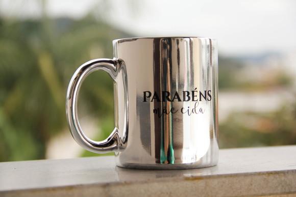 Caneca metalizada