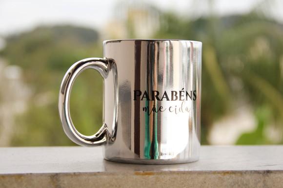 Caneca metalizada
