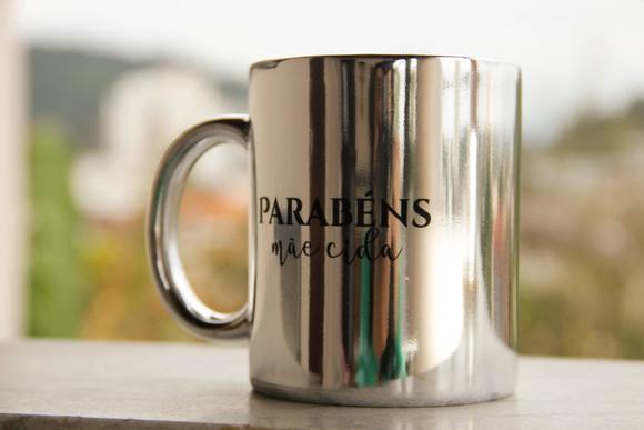 Caneca metalizada