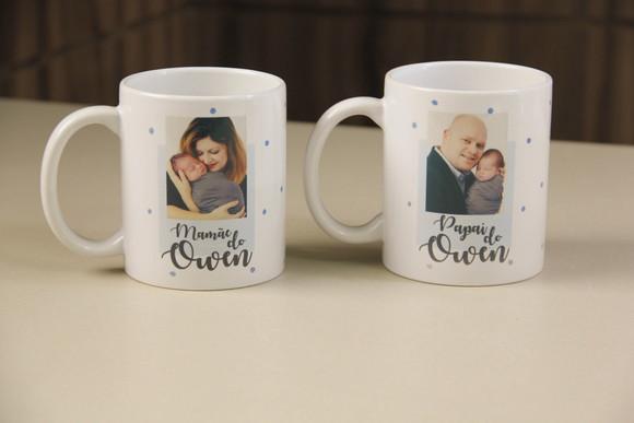 Caneca pai e mãe