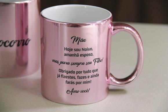 Caneca para a mãe no casamento