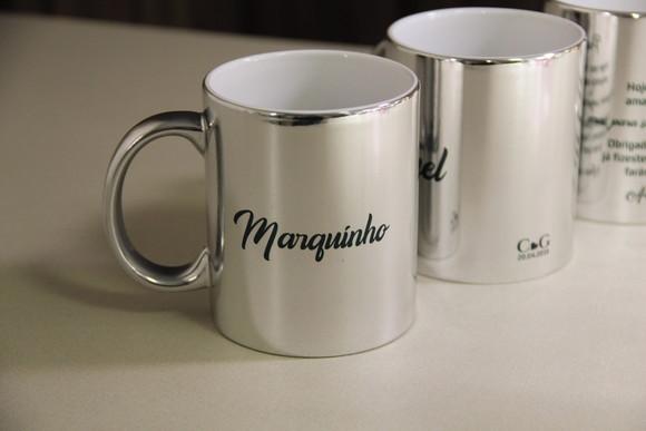 Caneca para o pai no casamento
