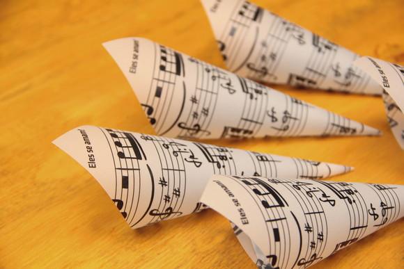 Cone para pétalas
