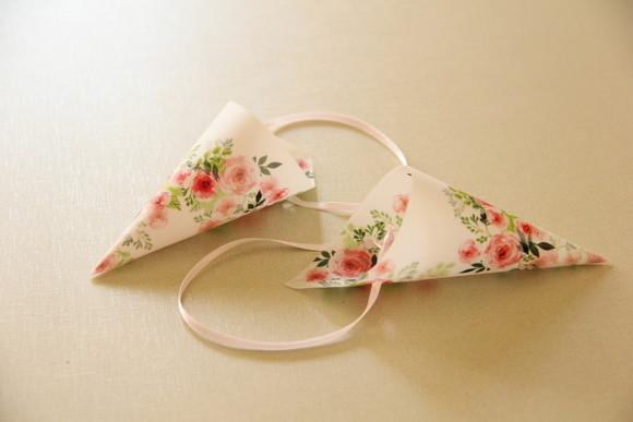 Cone para pétalas