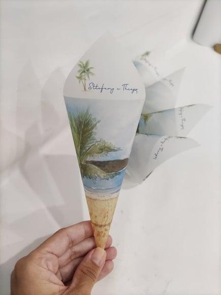 Cone para Pétalas