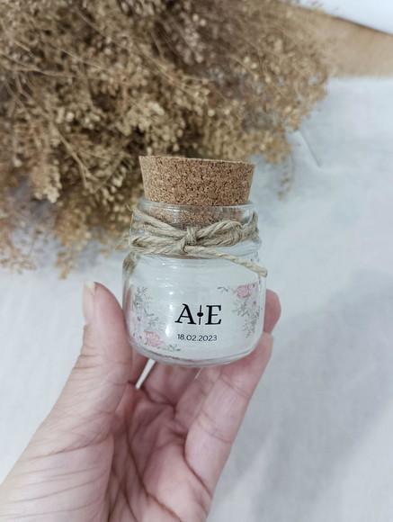 Mini Vela Aromática Personalizada - Lembrancinha