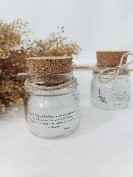 Mini Vela Aromática Personalizada - Lembrancinha