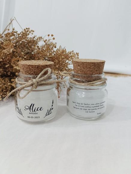 Mini Vela Aromática Personalizada - Lembrancinha