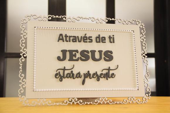 Placa de Daminha - Casamento Clássico