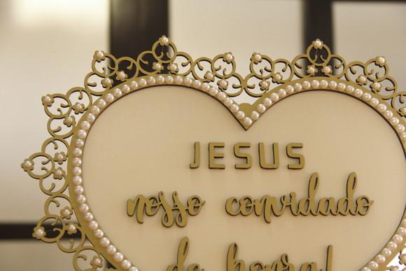 Placa de Daminha - Casamento Clássico