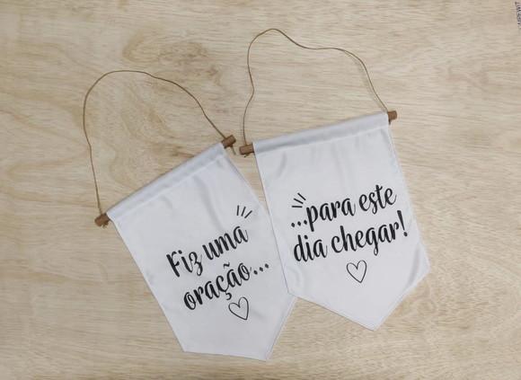 Placa para Cadeira dos Noivos