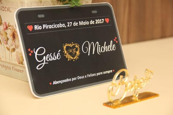 Placa para moto