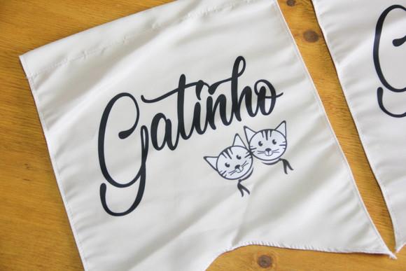 Placas para Cadeira dos Noivos