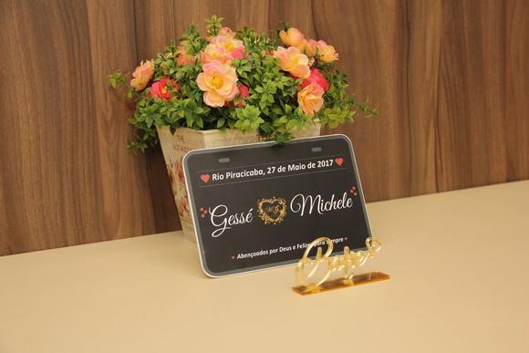 Placa para moto