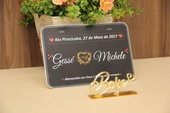 Placa para moto