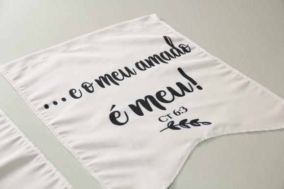 Placas para Cadeira dos Noivos