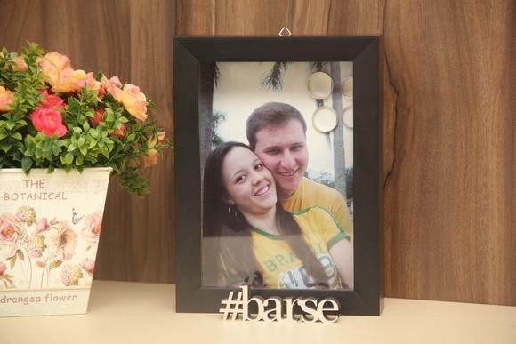 Quadro para alianças de namoro