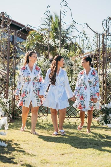 Robe de Noiva com Babados