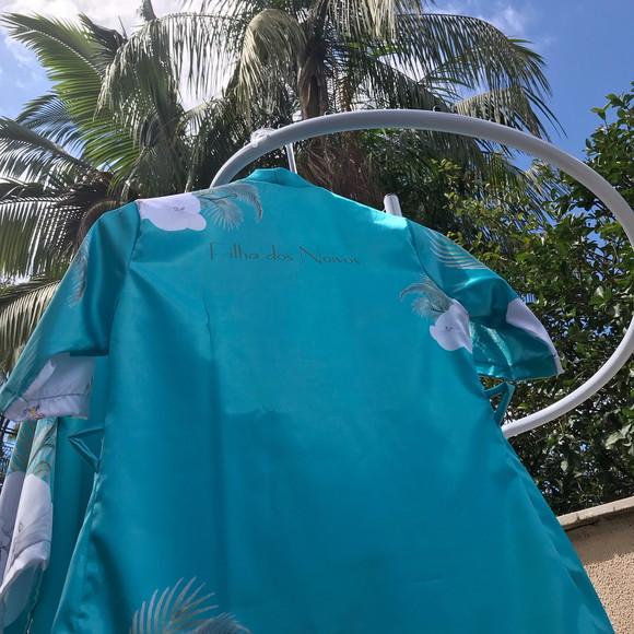 Robe floral estampado
