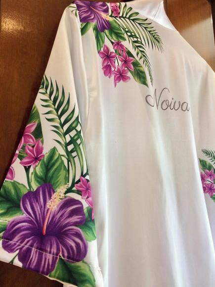 Robe floral estampado