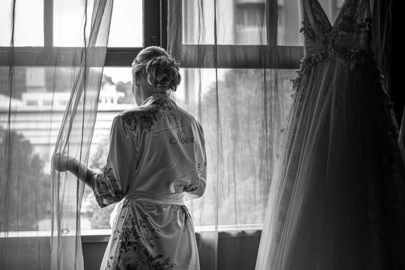 Robe floral estampado