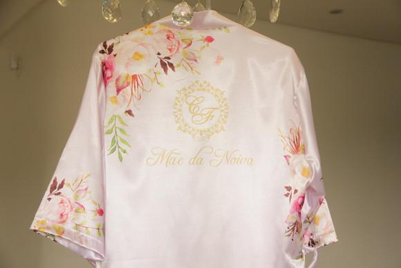 Robe floral estampado