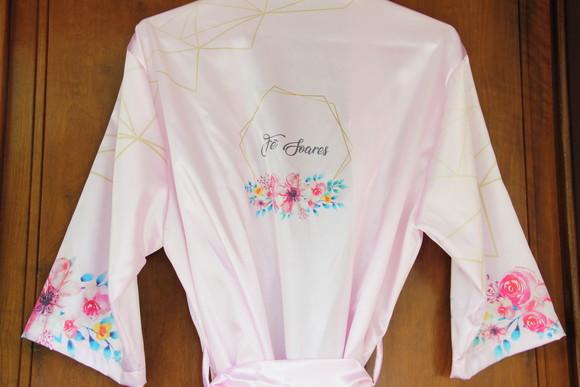 Robe floral estampado