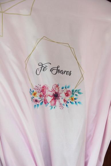 Robe floral estampado