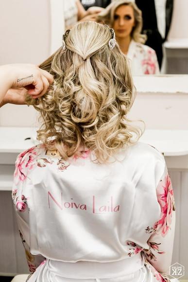 Robe floral estampado