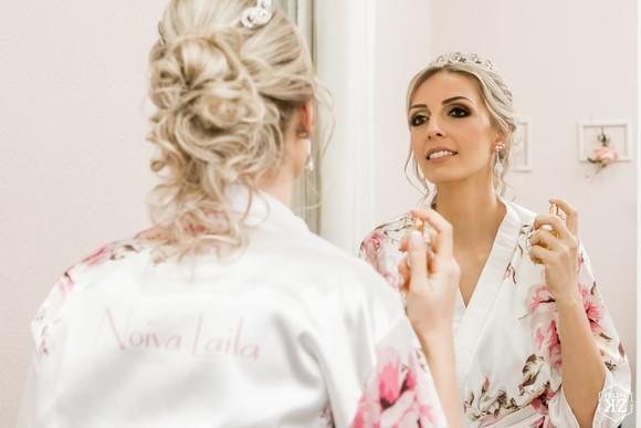 Robe floral estampado